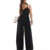 Nobody's Child Maryana Wide Leg Jumpsuit In Black For Women -Nobody’s Child Shop 206193016 1 black