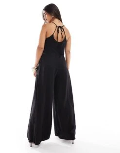 Nobody's Child Maryana Wide Leg Jumpsuit In Black For Women -Nobody’s Child Shop 206193016 3