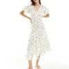 Nobody's Child Lennox Broderie Midaxi Dress In White Floral For Women -Nobody’s Child Shop 206193082 1 whitefloral
