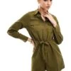 Nobody's Child Miranda Utility Style Playsuit In Khaki For Women -Nobody’s Child Shop 206193250 1 khaki