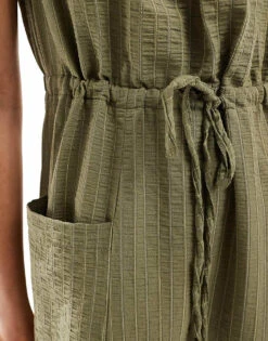 Nobody's Child Vita Utility Dress In Green For Women -Nobody’s Child Shop 206213467 4