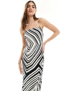 Nobody's Child Ruthie Cami Smock Dress In Geo Print For Women Multi -Nobody’s Child Shop 206213523 4