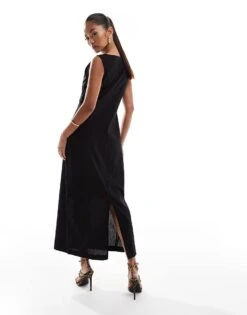 Nobody's Child Dixon Maxi Dress In Black For Women -Nobody’s Child Shop 206445330 4