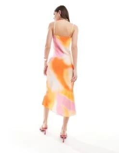 Nobody's Child Ida Midaxi Dress In Watercolour For Women Multi -Nobody’s Child Shop 206671505 3