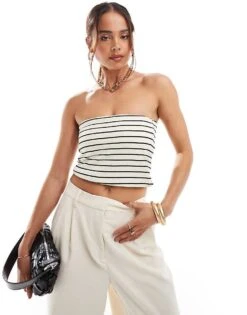 Nobody's Child Bandeau Top In Stripe For Women Multi -Nobody’s Child Shop 206671843 1 multi 1