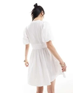 Nobody's Child Starlight Mini Dress In White For Women -Nobody’s Child Shop 206686531 4