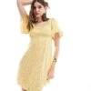 Nobody's Child Dee Dee Mini Dress Ditsy Yellow For Women -Nobody’s Child Shop 206686643 1 yellow