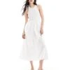 Nobody's Child Tizzy Midaxi Dress In White For Women -Nobody’s Child Shop 206686691 1 white