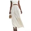 Nobody's Child Teri Maxi Skirt In Stone For Women