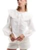 Nobody's Child Orchid Blouse In White For Women -Nobody’s Child Shop 206922710 1 white