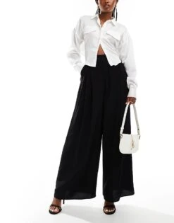 Nobody's Child Zeena Trouser In Black For Women -Nobody’s Child Shop 206922742 1 black 1