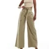 Nobody's Child Stevie Trouser In Green For Women -Nobody’s Child Shop 206922854 1 green