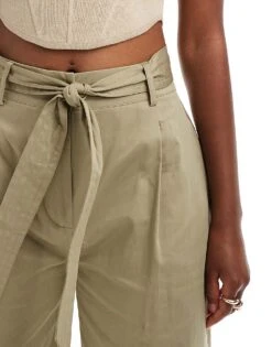 Nobody's Child Stevie Trouser In Green For Women -Nobody’s Child Shop 206922854 5