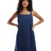 Nobody's Child Elger Denim Pinnie Dress In Blue For Women -Nobody’s Child Shop 207279462 1 blue