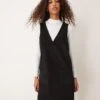 Nobody's Child Piper Denim Pinny Dress In Black For Women -Nobody’s Child Shop 207279463 1 black