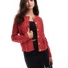 Nobody's Child Chunky Cardigan In Red For Women -Nobody’s Child Shop 207281630 1 red