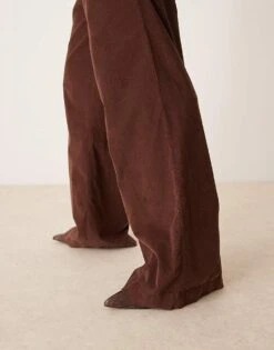 Nobody's Child Ava Cord Trousers In Brown For Women -Nobody’s Child Shop 207324251 4