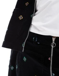 Nobody's Child Dalston Cord Embroidered Mini Skirt Co-ord In Black For Women Multi -Nobody’s Child Shop 207324264 5