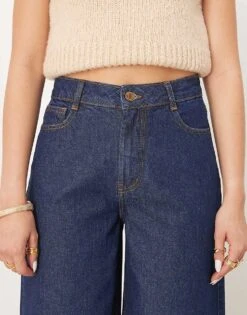 Nobody's Child Flood Wide Leg Jeans In Blue For Women -Nobody’s Child Shop 207332881 5