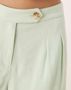 Nobody's Child Tailored Shorts Co-ord In Sage For Women Sage Green -Nobody’s Child Shop 208075210 5