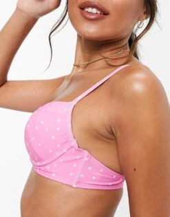 Nobody's Child Bikini In Pink Spot For Women -Nobody’s Child Shop 24354653 3
