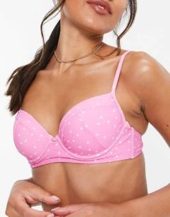 Nobody's Child Bikini In Pink Spot For Women -Nobody’s Child Shop 24354653 4
